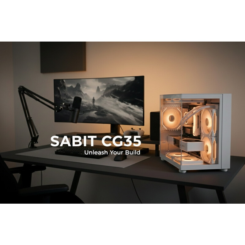 کیس کامپیوتر سابیت CG-35W - 3