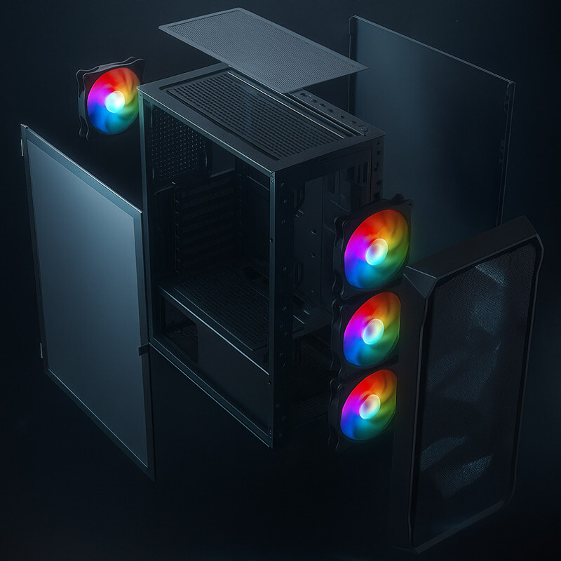 کیس کامپیوتر سابیت CG-45 - 3