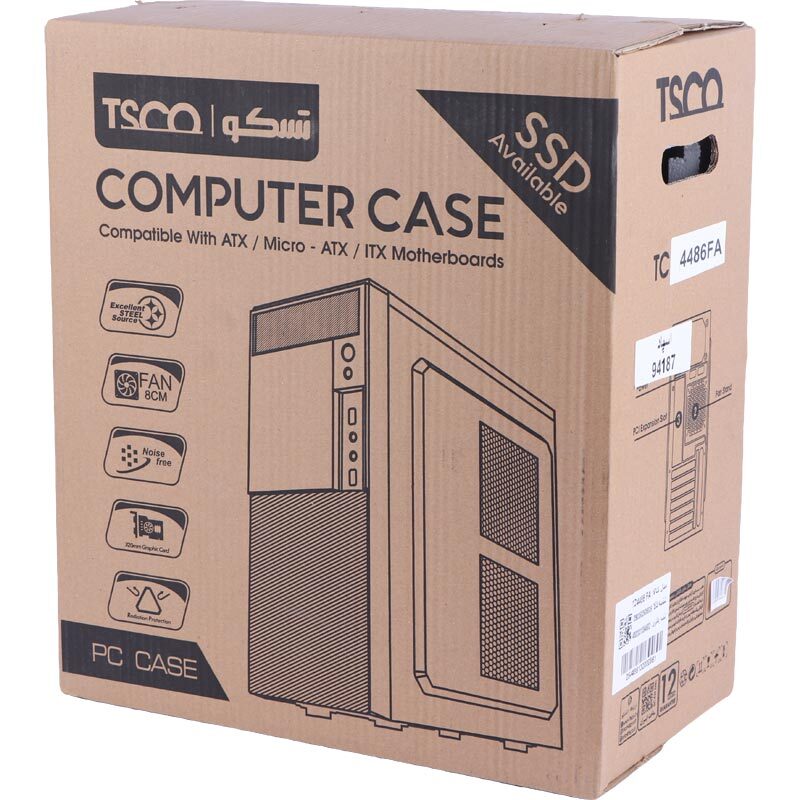 کیس کامپیوتر تسکو TC 4486FA - 2