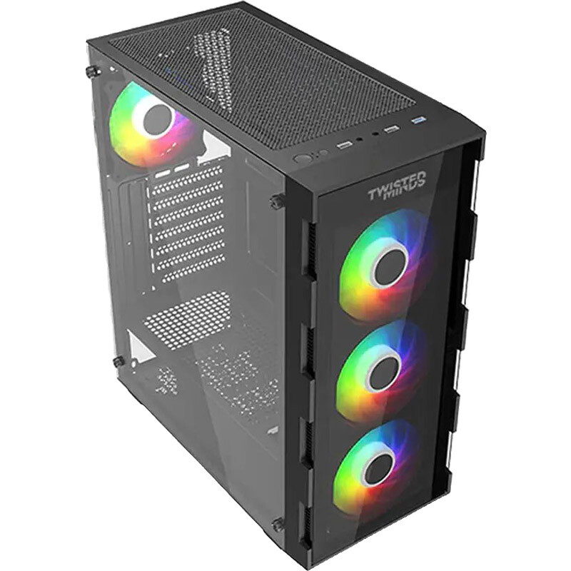 کیس کامپیوتر تویستد مایندز Titan Glass TM-GM-III-B - 5