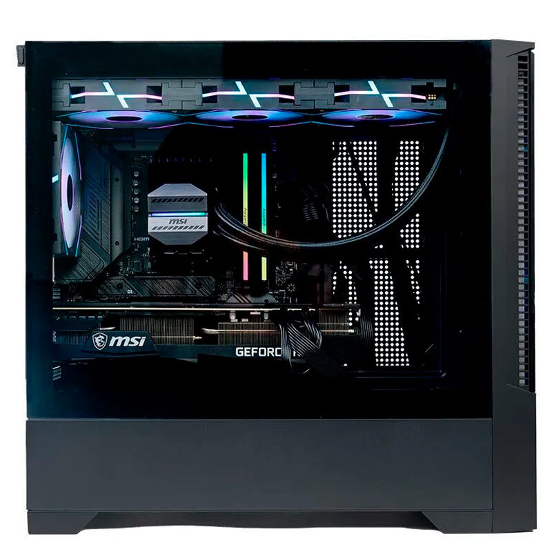 کیس کامپیوتر و پاور ام اس آی PAG FORGE M100L + MAG A500N-H - 4