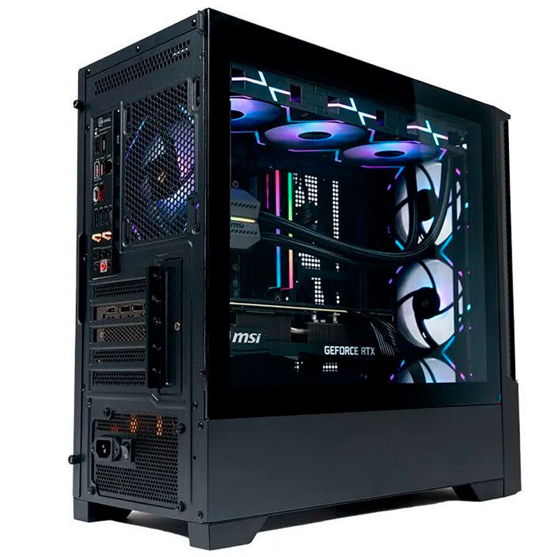 کیس کامپیوتر و پاور ام اس آی PAG FORGE M100L + MAG A500N-H - 5