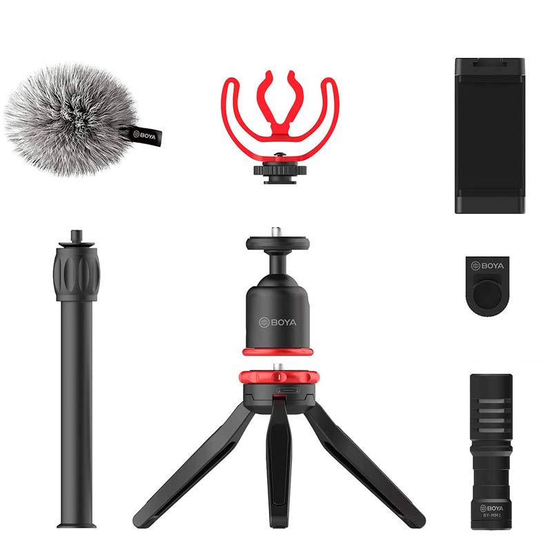 کیت فیلم برداری و صدابرداری Boya BY-VG330 - 5