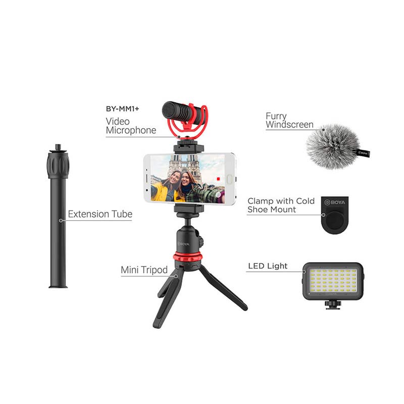 کیت فیلم برداری و صدابرداری Boya BY-VG350 - 6