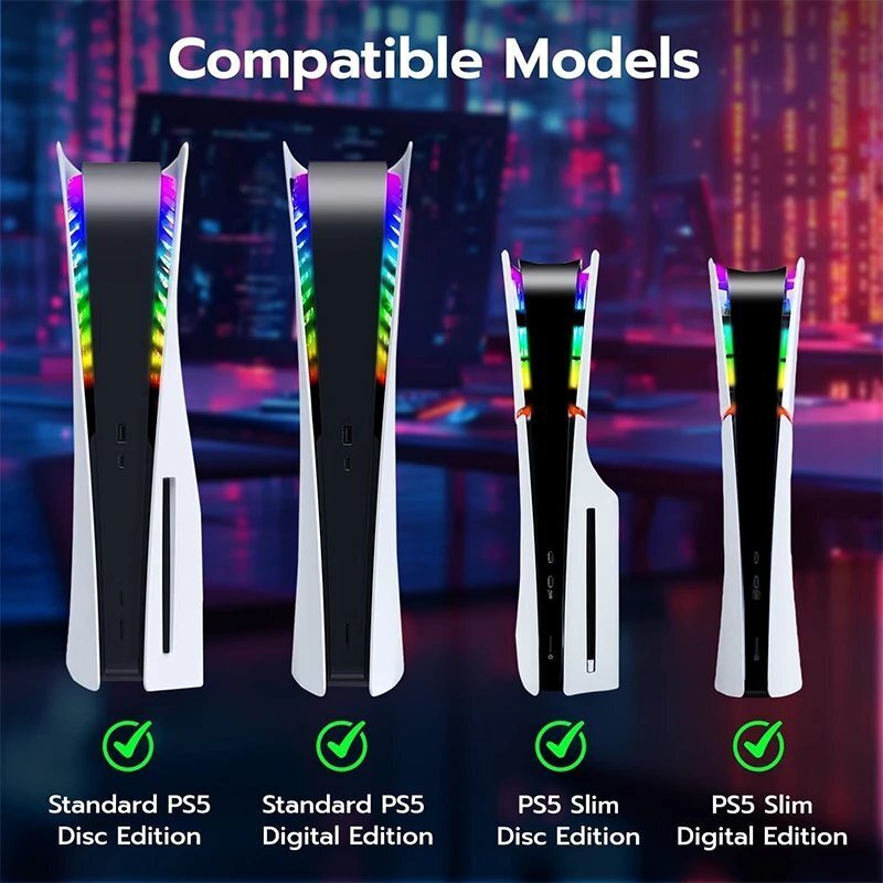 کیت نورپردازی RGB LED کنسول PS5 آی پگا PG-P5S038A - 8