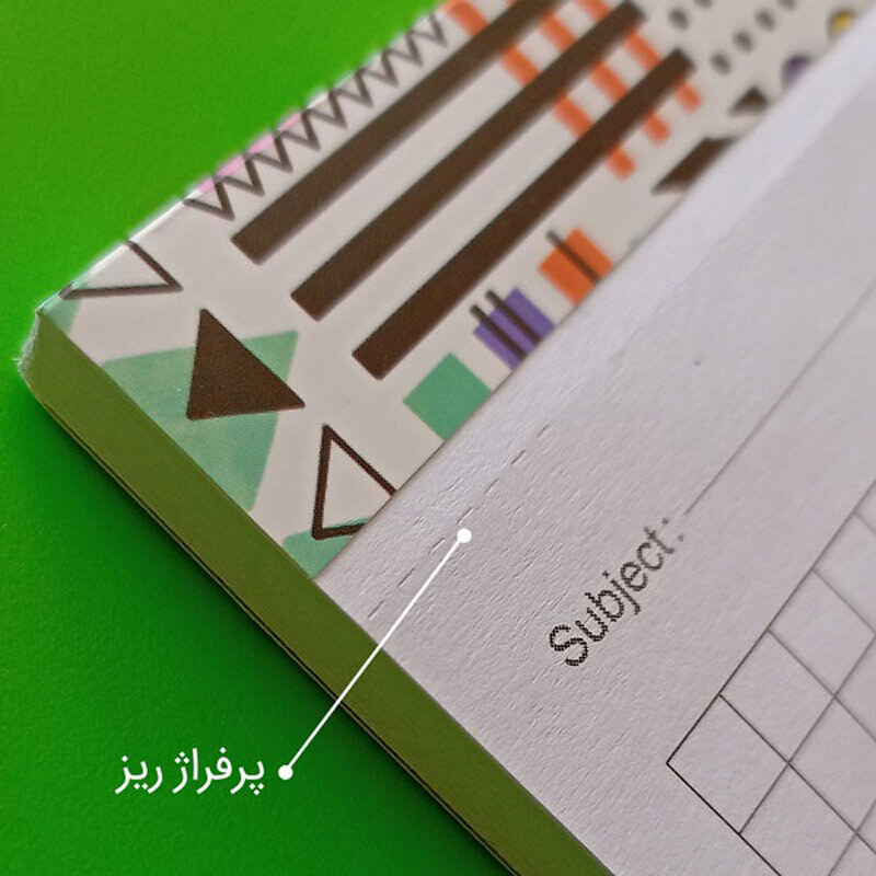 لگال پد 60 برگ شطرنجی A4 نهال آلما کد 1671 - 5