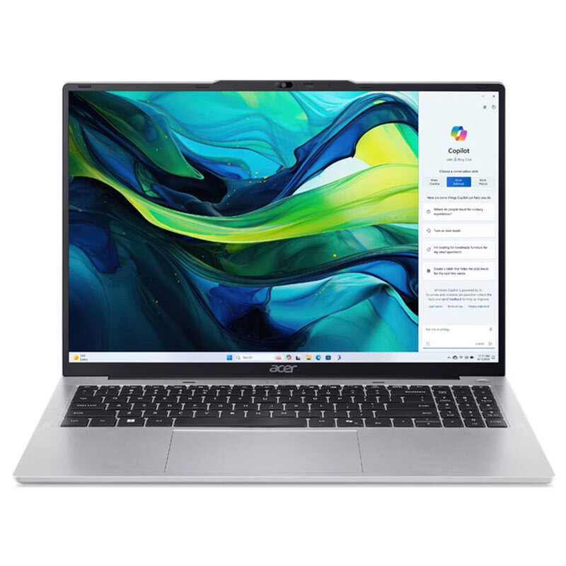 لپ تاپ ایسر 16 اینچی Aspire Lite AL16-52P-52JZ Core i5 1334U 24GB 1TB SSD