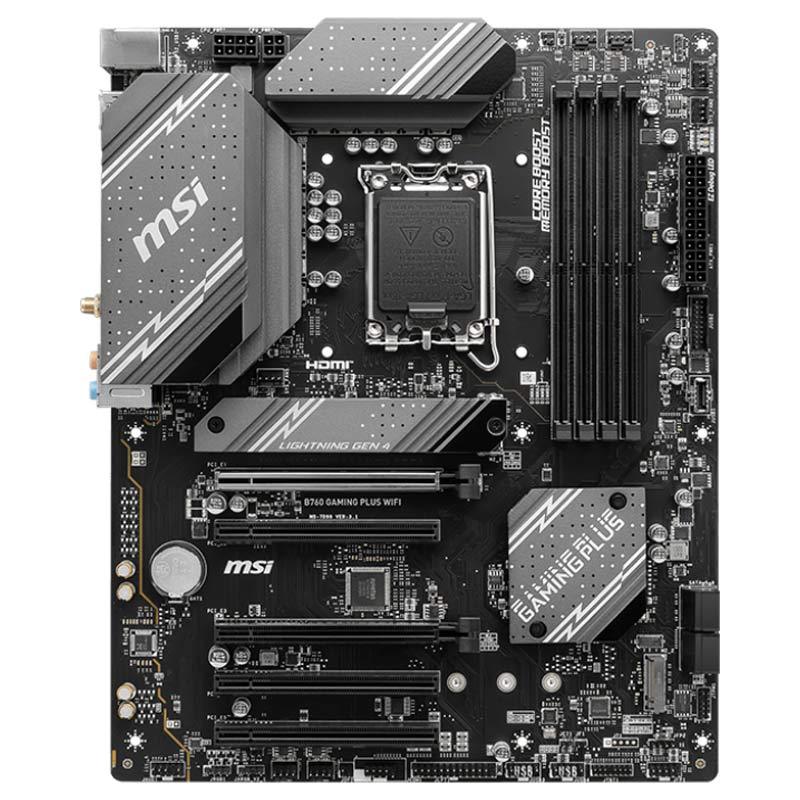 مادربرد ام اس آی B760 GAMING PLUS WIFI DDR5 - 3