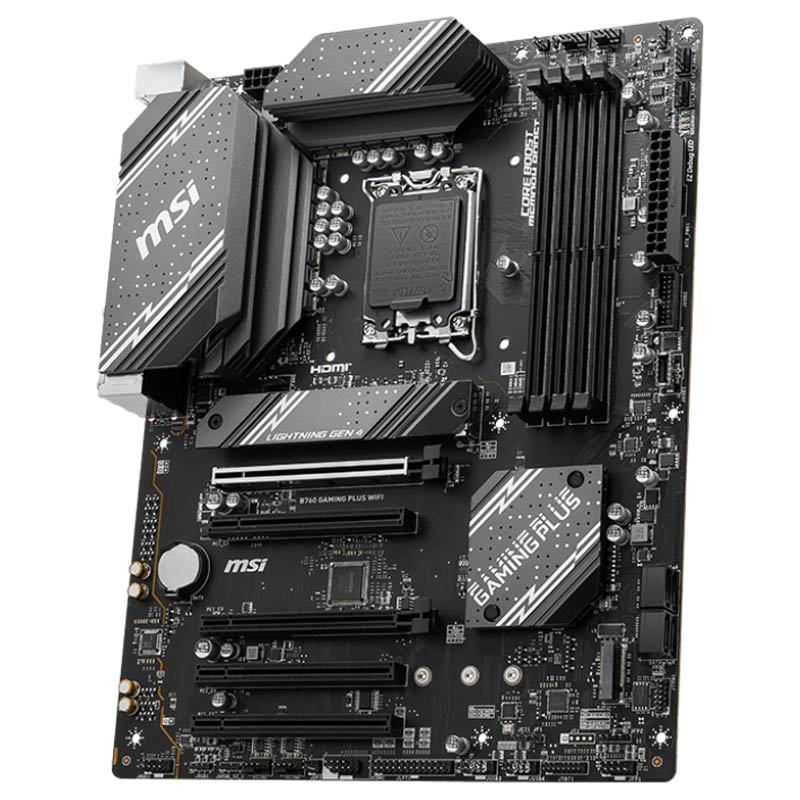 مادربرد ام اس آی B760 GAMING PLUS WIFI DDR5 - 4