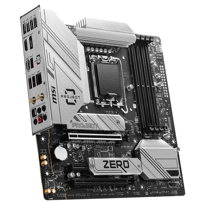 مادربرد ام اس آی B760M PROJECT ZERO DDR5 - 4