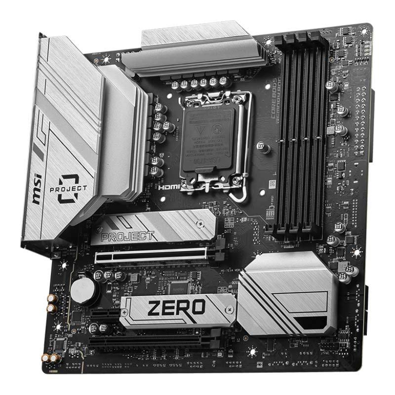 مادربرد ام اس آی B760M PROJECT ZERO DDR5 - 5