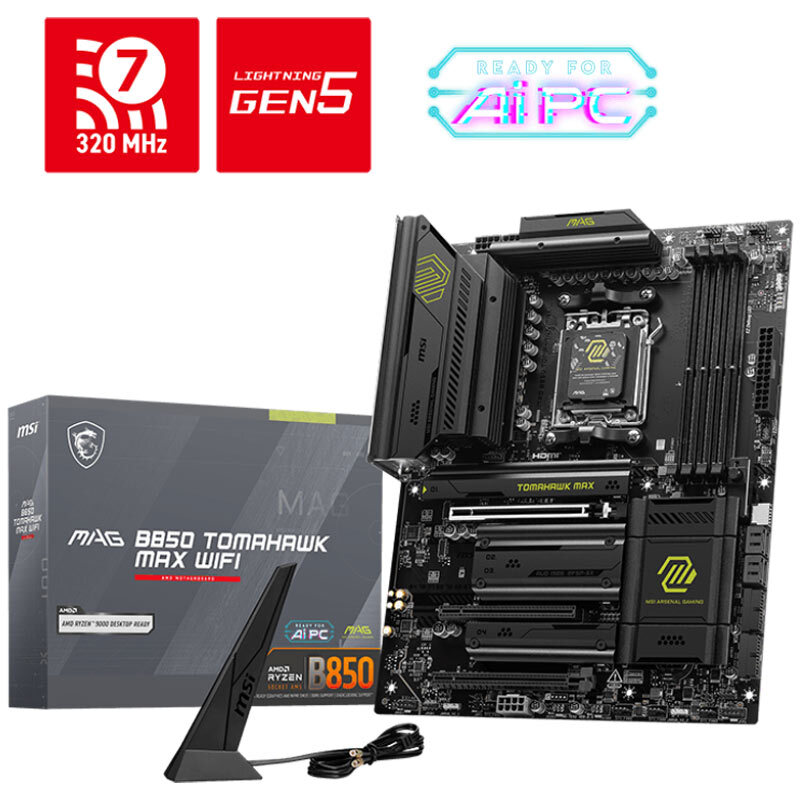مادربرد ام اس آی MAG B850 TOMAHAWK MAX WIFI DDR5 - 6