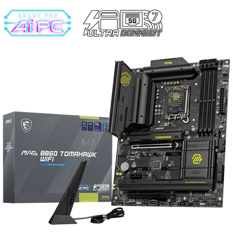مادربرد ام اس آی MAG B860 TOMAHAWK WIFI DDR5 - 6