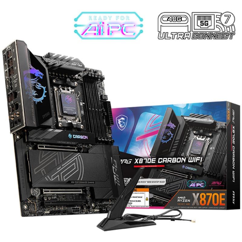 مادربرد ام اس آی MPG X870E CARBON WIFI DDR5 - 6