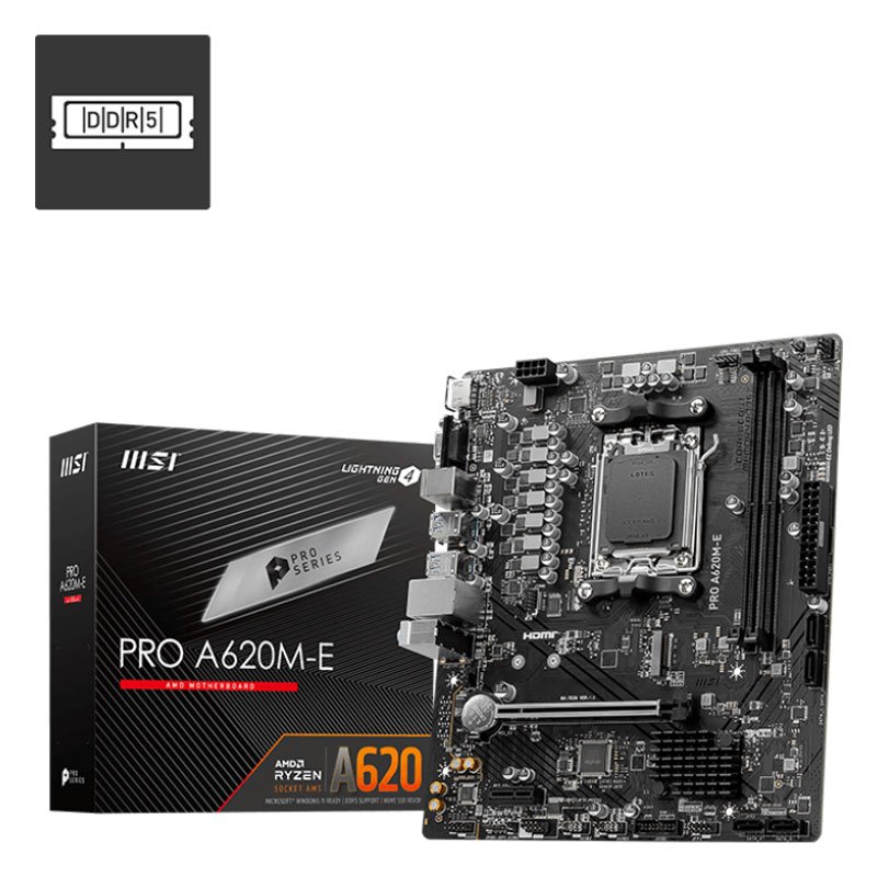 مادربرد ام اس آی PRO A620M-E DDR5 - 2