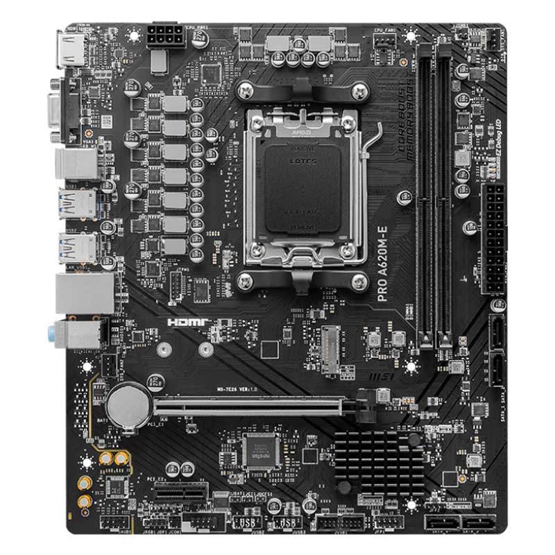 مادربرد ام اس آی PRO A620M-E DDR5 - 3