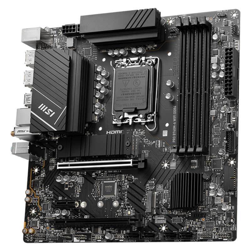 مادربرد ام اس آی Pro B760M-A WIFI DDR5 - 4