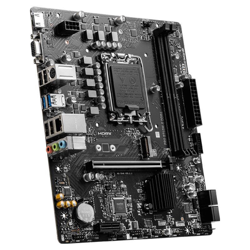 مادربرد ام اس آی PRO B760M-E DDR4 - 2