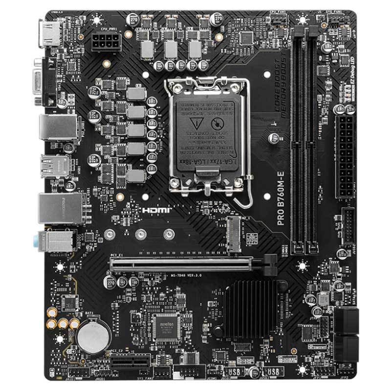مادربرد ام اس آی PRO B760M-E DDR5 - 2