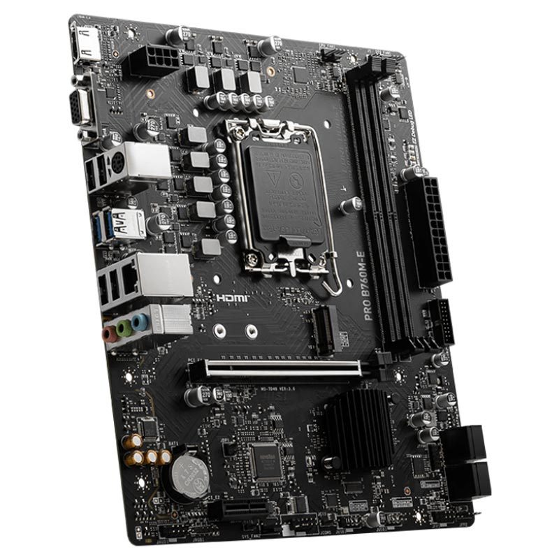 مادربرد ام اس آی PRO B760M-E DDR5 - 4