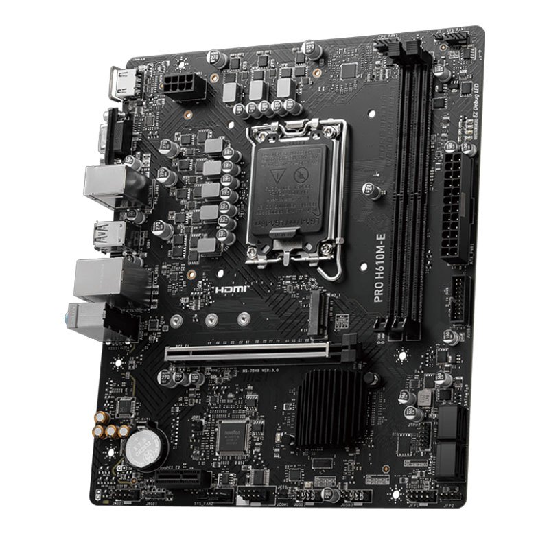 مادربرد ام اس آی Pro H610M-E DDR5 - 3