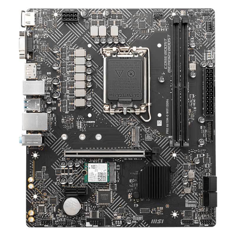مادربرد ام اس آی PRO H610M-G WIFI DDR5 - 2