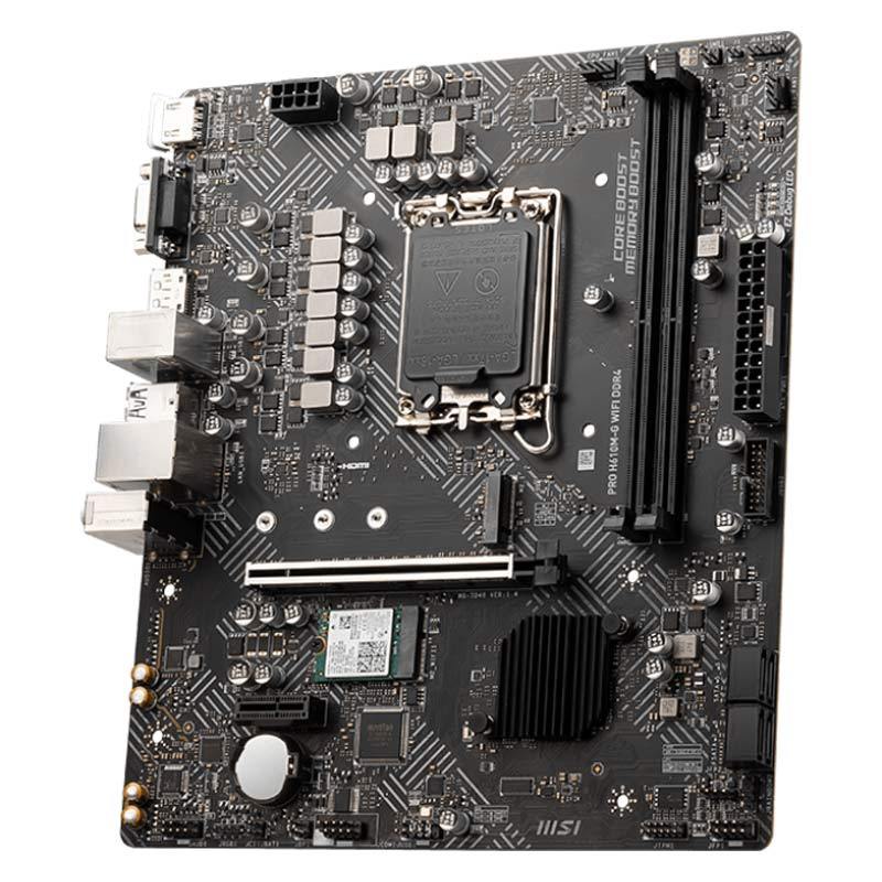 مادربرد ام اس آی PRO H610M-G WIFI DDR5 - 4