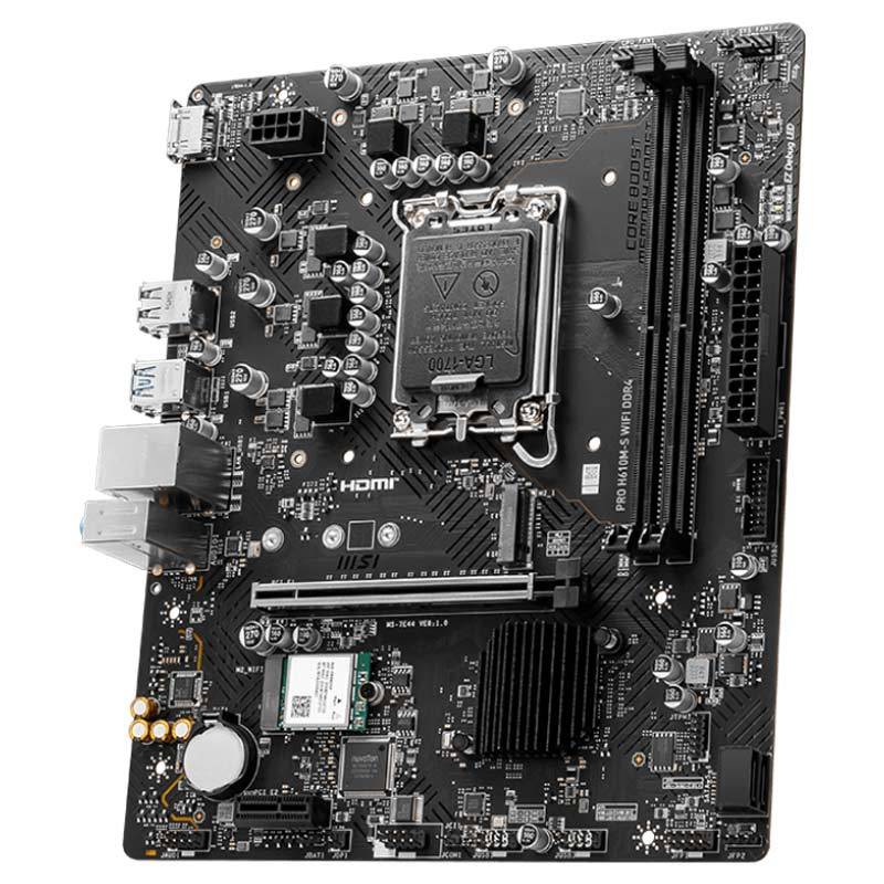 مادربرد ام اس آی PRO H610M-S WIFI DDR4 - 3
