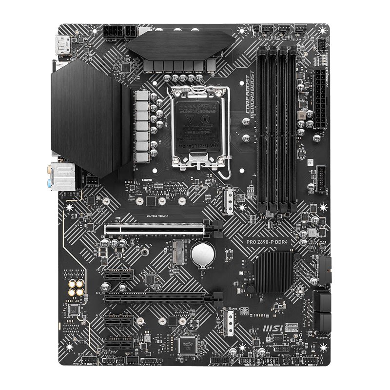 مادربرد ام اس آی PRO Z690-P DDR4 - 2