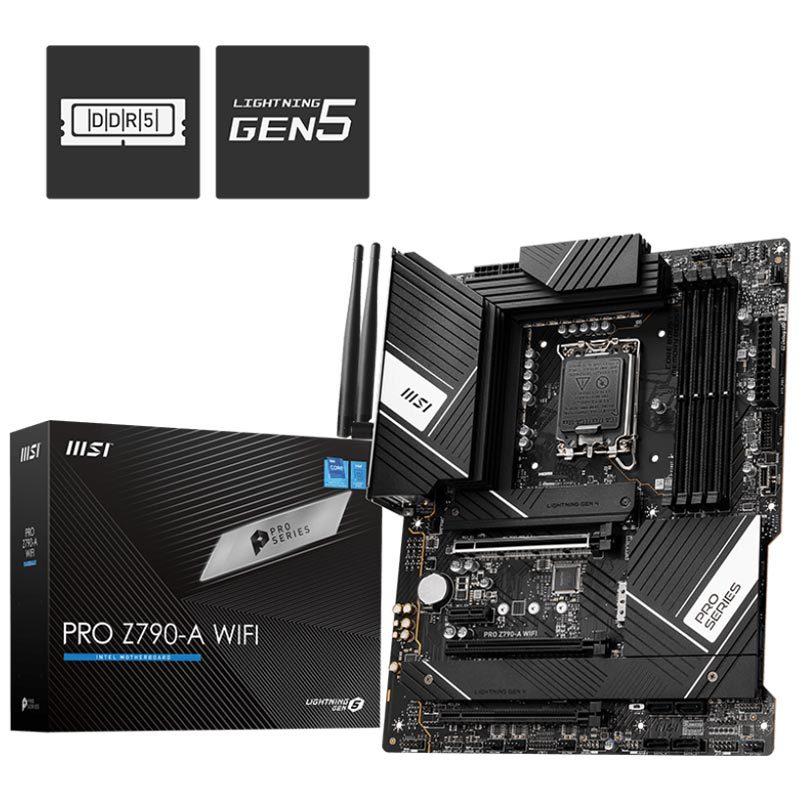مادربرد ام اس آی PRO Z790-A WIFI DDR5 - 2