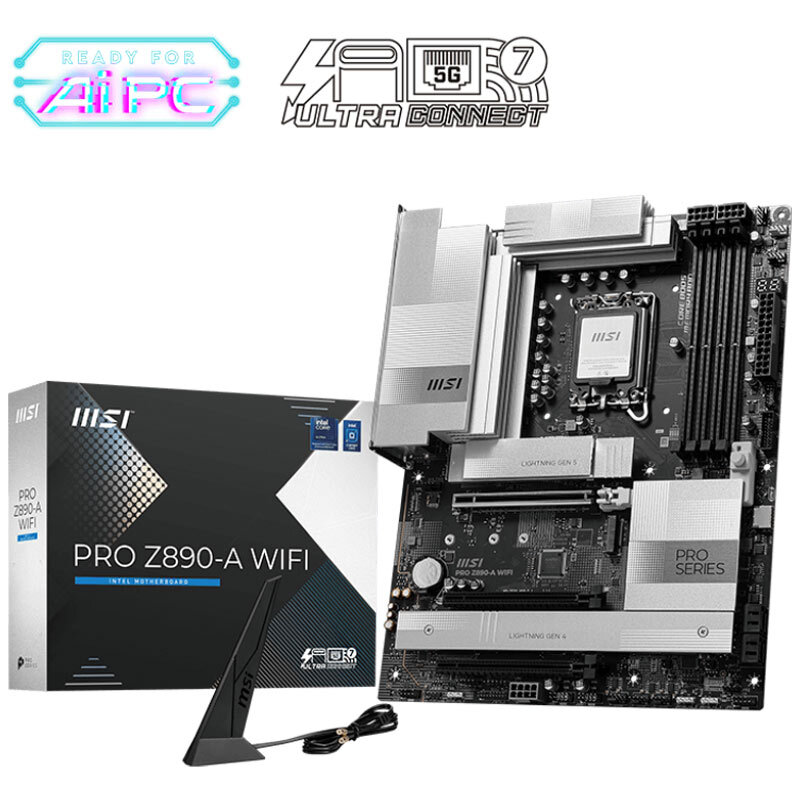 مادربرد ام اس آی PRO Z890-A WIFI DDR5 - 6