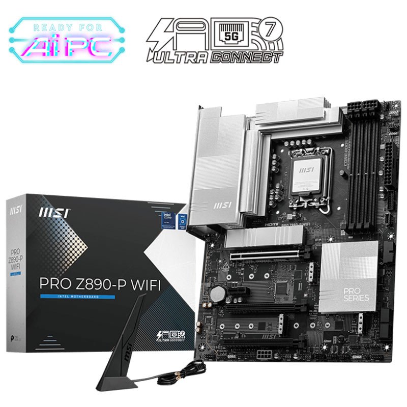 مادربرد ام اس آی PRO Z890-P WIFI DDR5 - 6