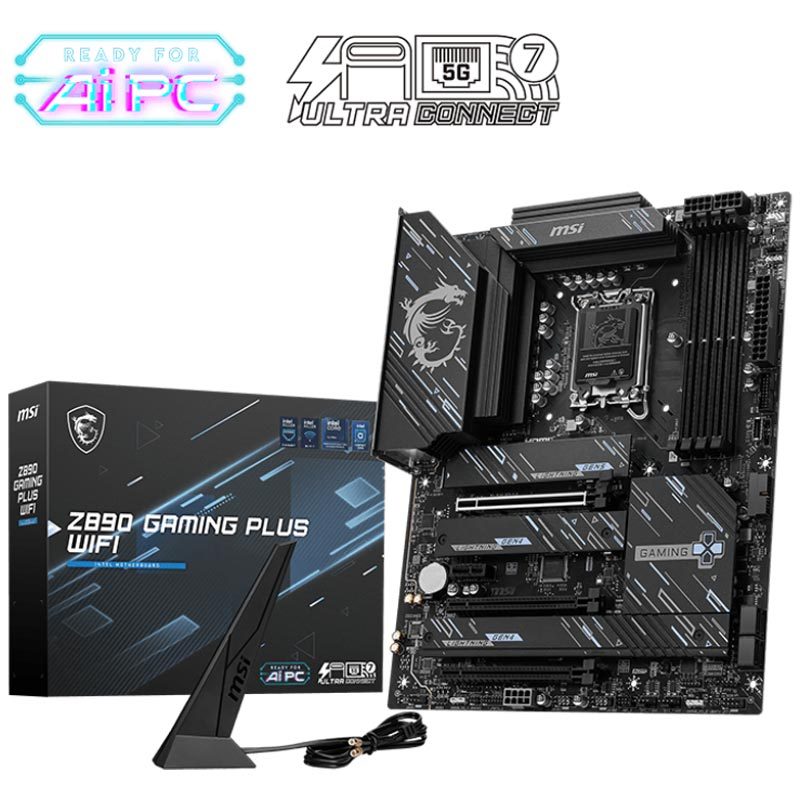 مادربرد ام اس آی Z890 GAMING PLUS WIFI DDR5 - 6
