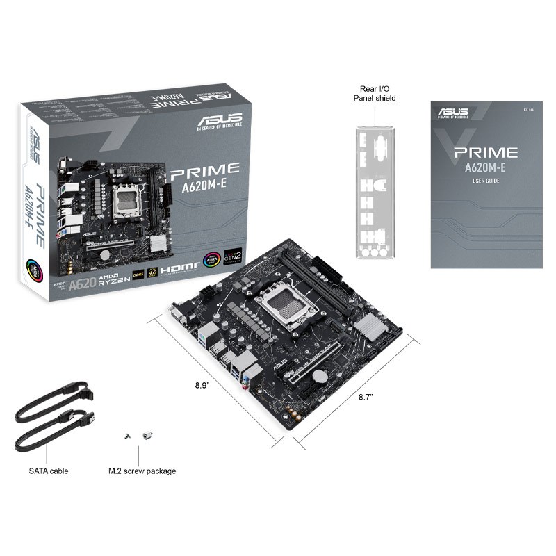 مادربرد ایسوس PRIME A620M-E DDR5 - 7