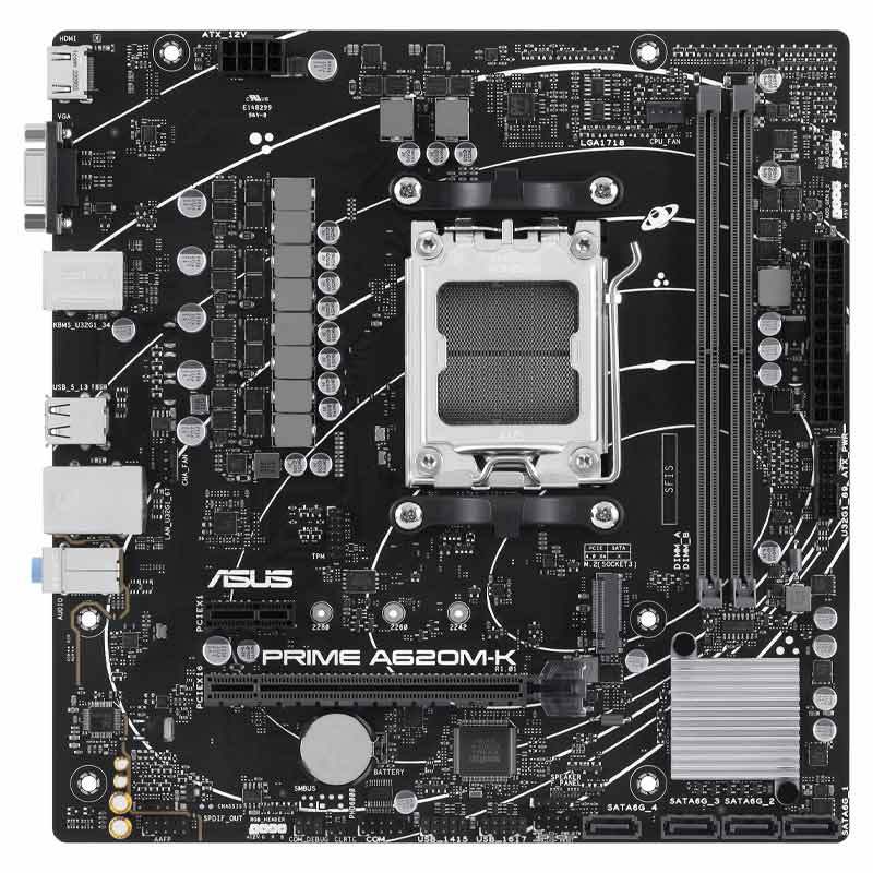 مادربرد ایسوس PRIME A620M-K DDR5