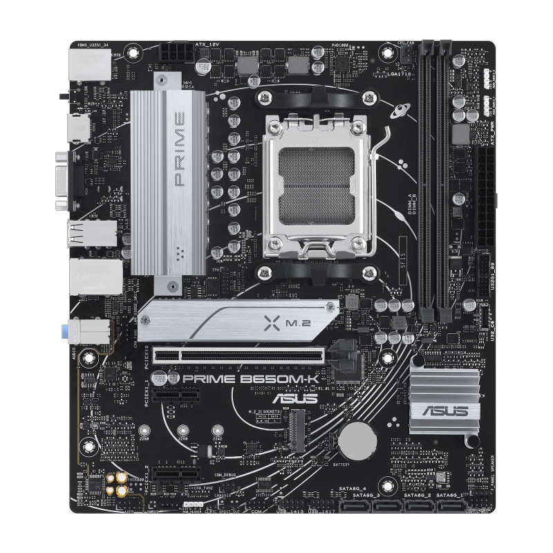 مادربرد ایسوس Prime B650M-K DDR5 - 2