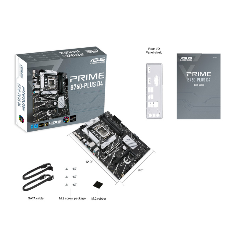 مادربرد ایسوس Prime B760-Plus DDR4 - 5