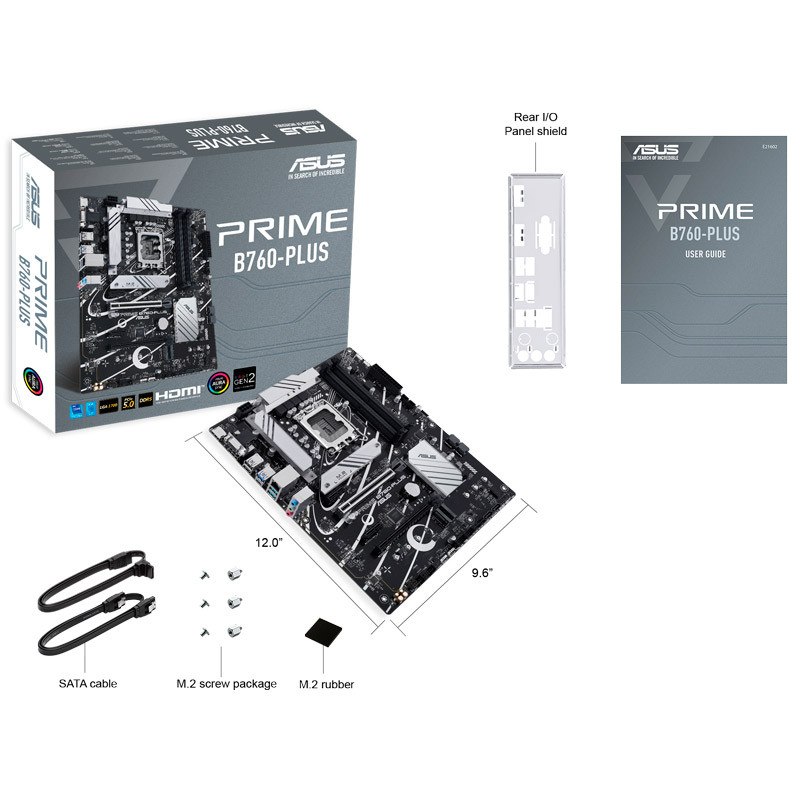 مادربرد ایسوس Prime B760-Plus DDR5 - 7