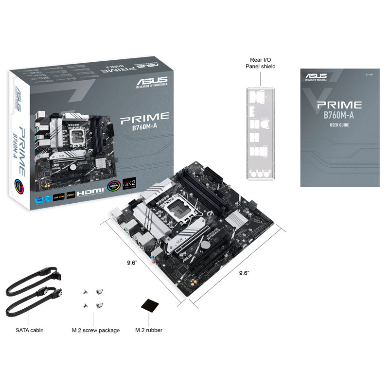 مادربرد ایسوس Prime B760M-A DDR5 - 6
