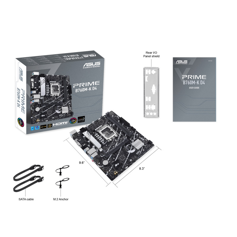 مادربرد ایسوس Prime B760M-K DDR4 - 6