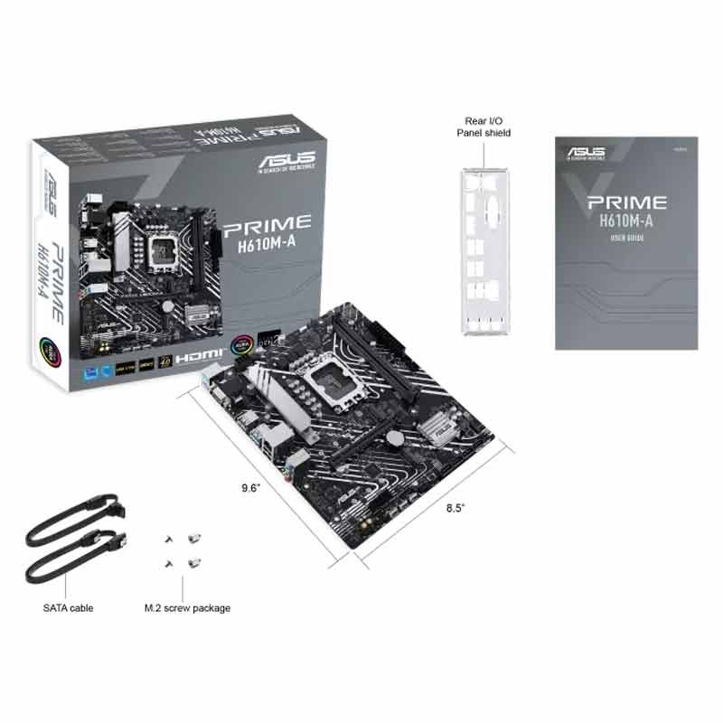 مادربرد ایسوس Prime H610M-A DDR5 - 7
