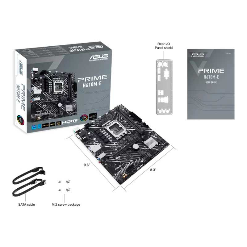 مادربرد ایسوس Prime H610M-E DDR5 - 7