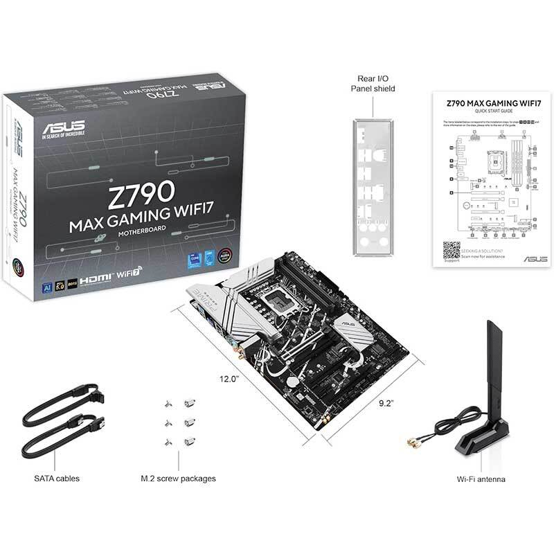 مادربرد ایسوس Prime Z790 MAX GAMING WIFI7 DDR5 - 7