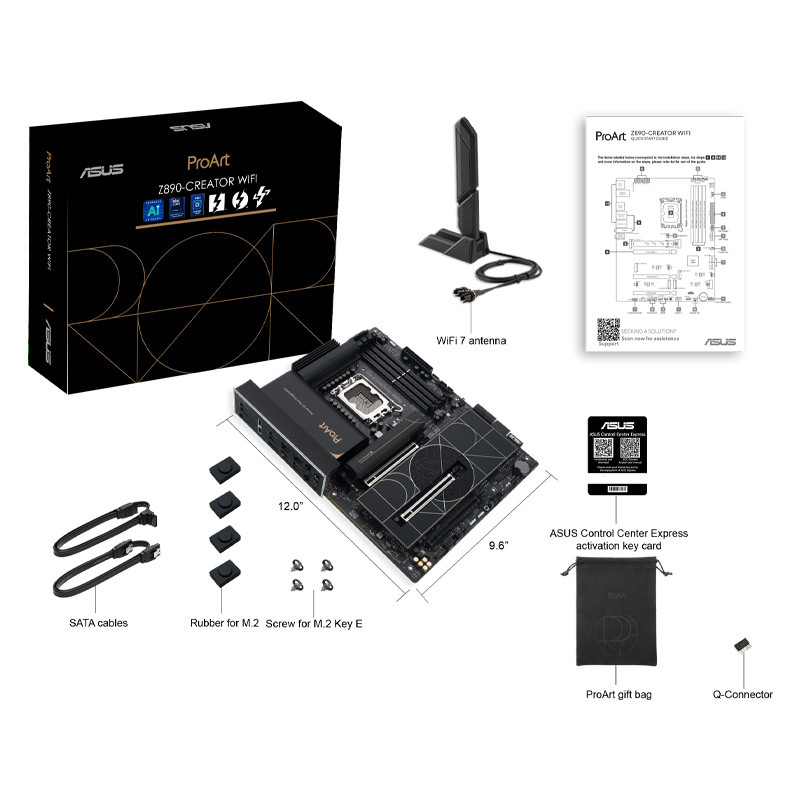 مادربرد ایسوس ProArt Z890-CREATOR WIFI DDR5 - 8