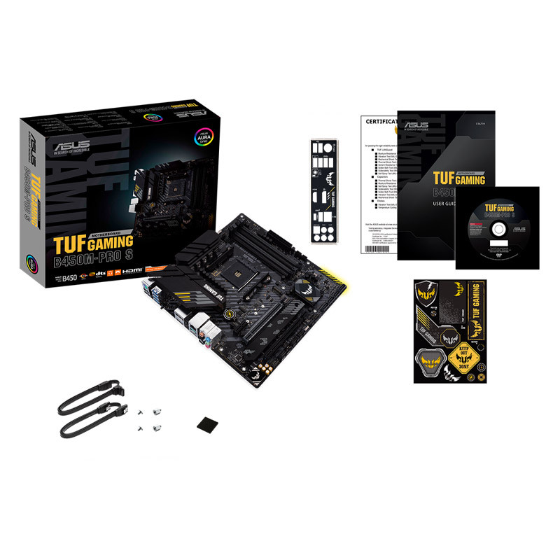 مادربرد ایسوس TUF GAMING B450M-PRO S - 8