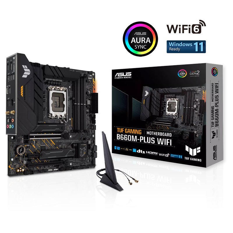 مادربرد ایسوس TUF GAMING B660M-Plus WIFI DDR5 - 8