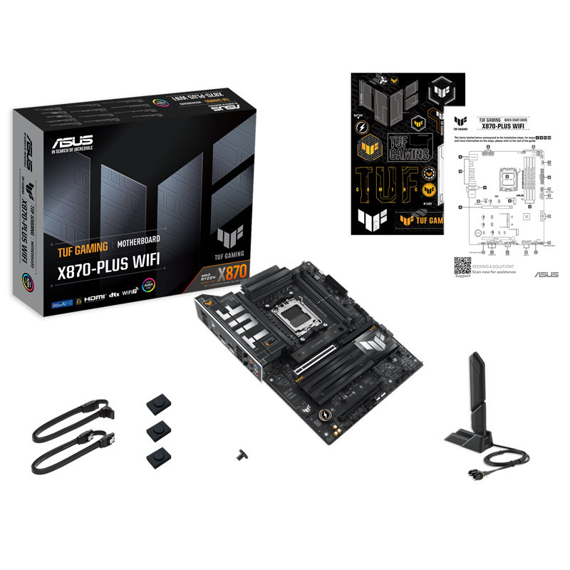 مادربرد ایسوس TUF GAMING X870-PLUS WIFI DDR5 - 8