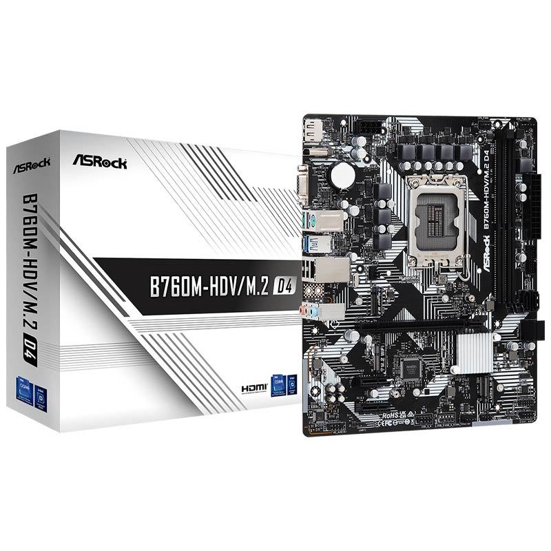 مادربرد ازراک B760M-HDV/M.2 DDR4