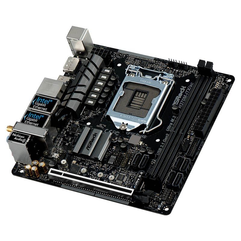 مادربرد ازراک H370M-ITX/ac DDR4 - 3