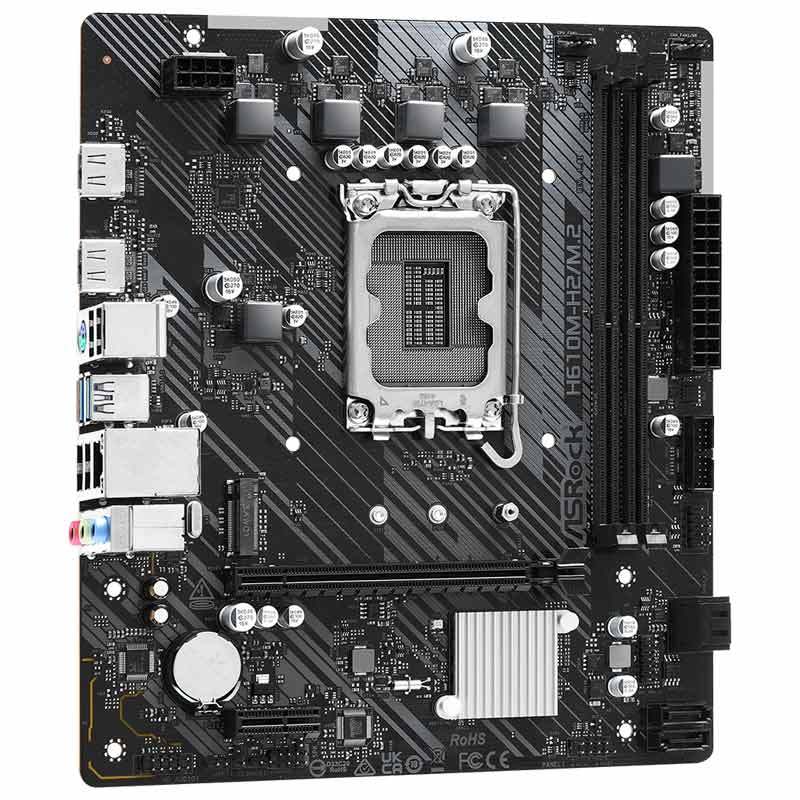 مادربرد ازراک H610M-H2/M.2 DDR4 - 4